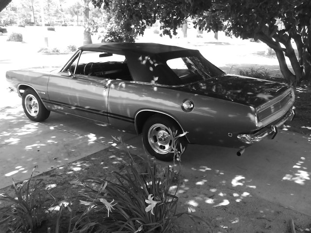 Photo of my sweet 1968 Plymouth Barracuda Convertible 318 V8